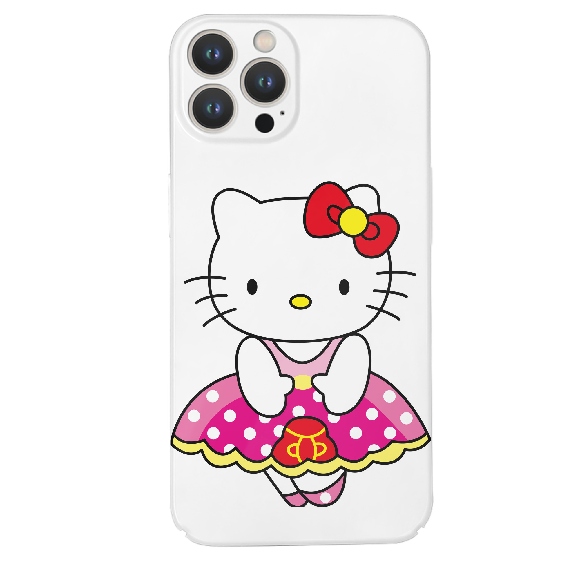 （画像用） Hello Kitty ハローキティ 【iPhone 14シリーズ対応】ハードケース